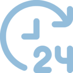 24 hours icon